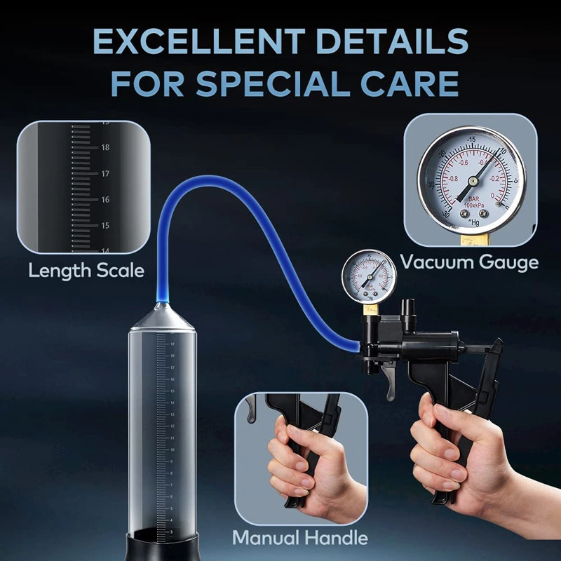 All Products 9″ Gun Grip Manual Penis Vacuum Pump 17